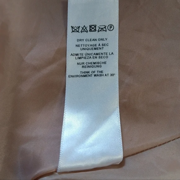 ASOS Skater Trench Coat Size 0 - Picture 7 of 8